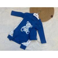 Erkek 3-6 AY Saks unisex mavi erkek 3lü zıbın seti