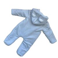 Unisex 6-9 AY Lionkds Ayıcık Baskılı Içi Tüylü %100 Pamuk Fermuarlı Tulum