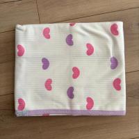 Erkek / Kız 90 x 81 RAPORLU KALPLİ PENYE BEBEK  BATTANİYESİ 90X80