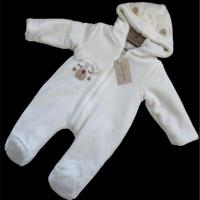 Unisex 3-6 AY unicorn  kışlık polar içi tüylü fermuarlı tulum