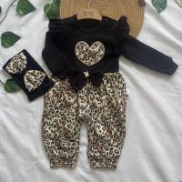 Kadın / Kız 9 Ay leoparlı bebek tulum