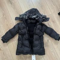unisex cocuk 2 yaş kürklü kalın kışlık mont