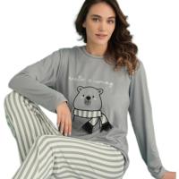 mihra sandy nakışlı pijama takımı S-M